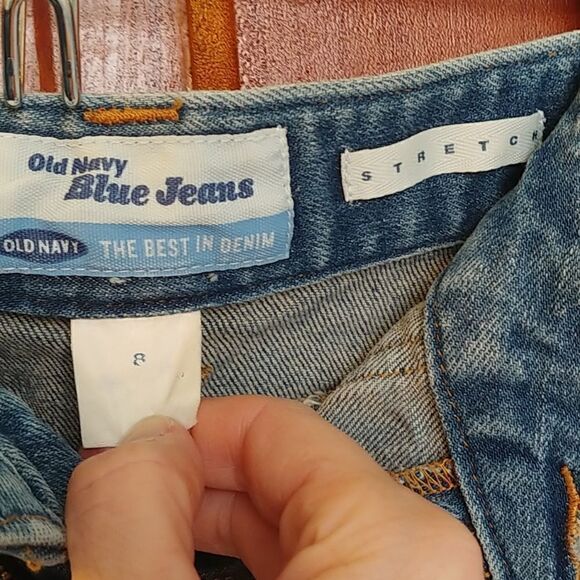 EUC Old Navy Classic Denim Skirt - Picture 4 of 5